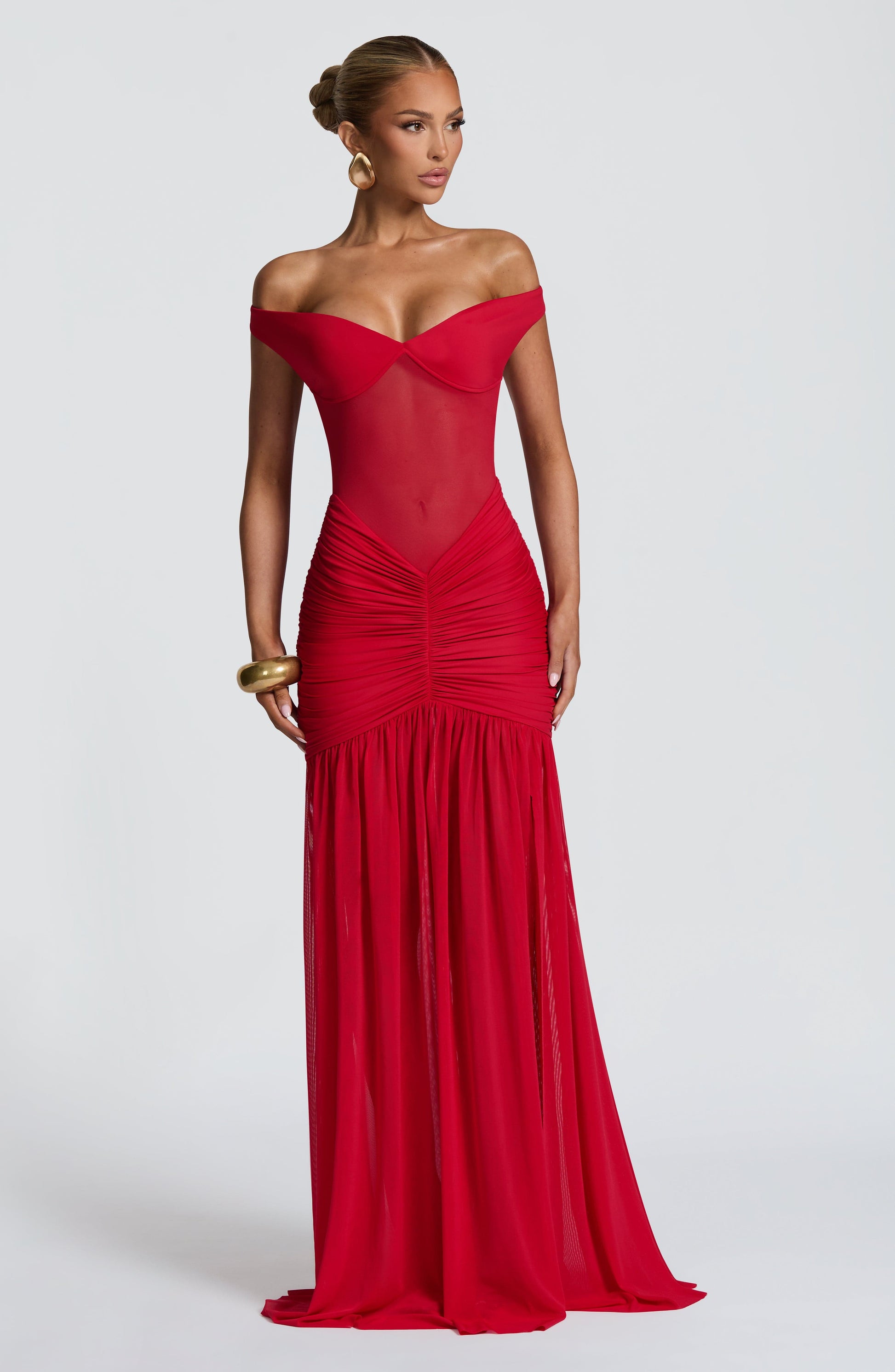 Alaia Maxi Haljina - Crvena