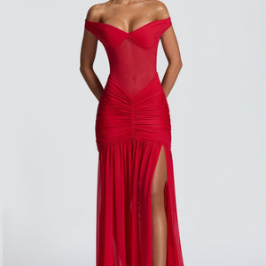 Alaia Maxi Haljina - Crvena