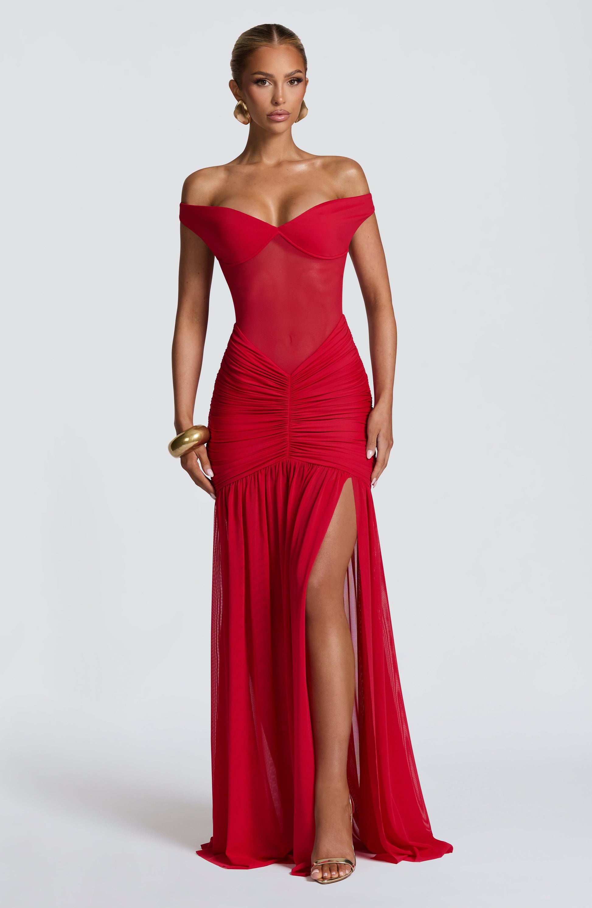Alaia Maxi Haljina - Crvena
