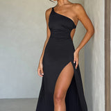 Alecia Maxi Haljina - Crna