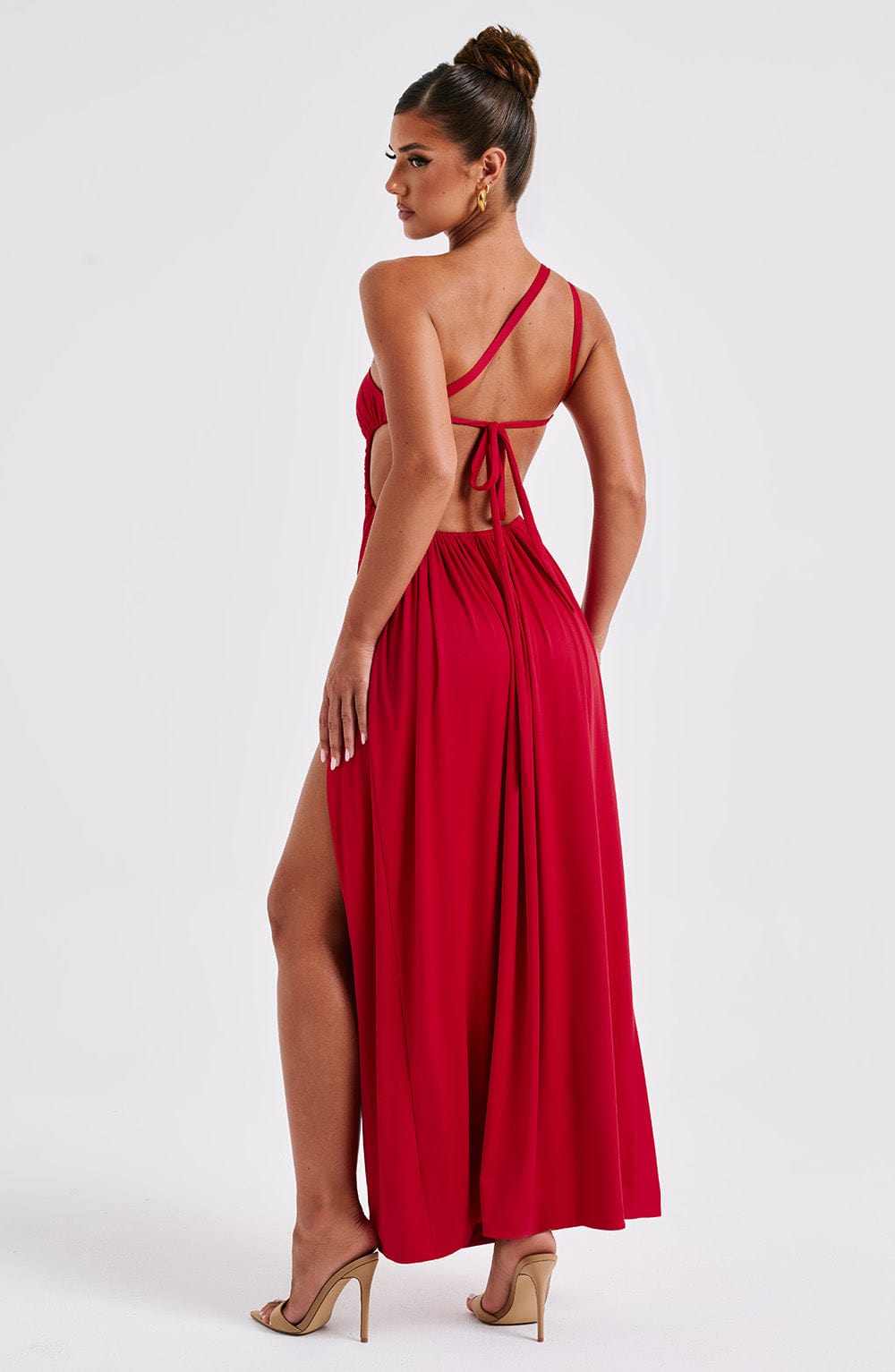Alecia Maxi Haljina - Crvena