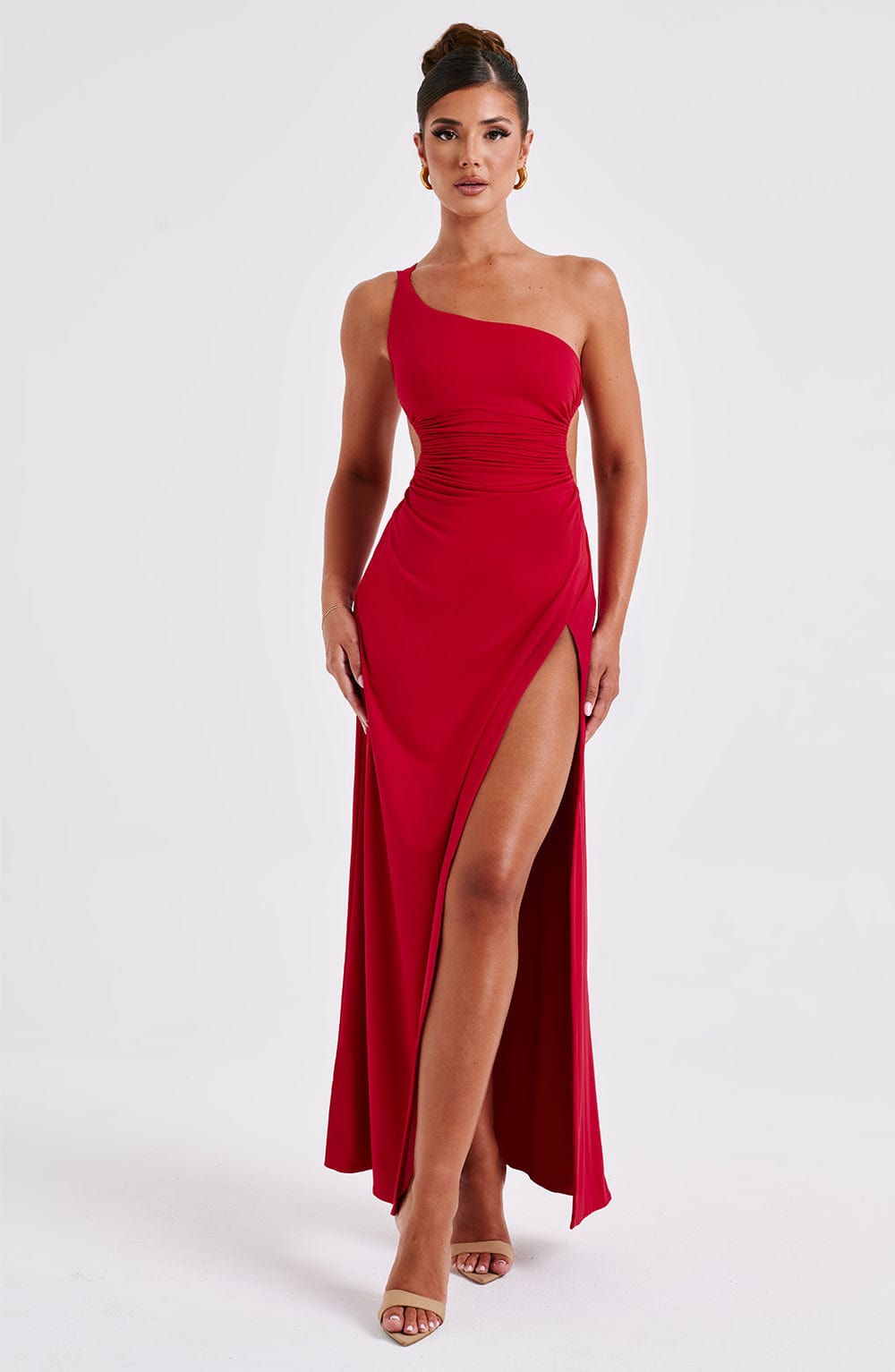 Alecia Maxi Haljina - Crvena