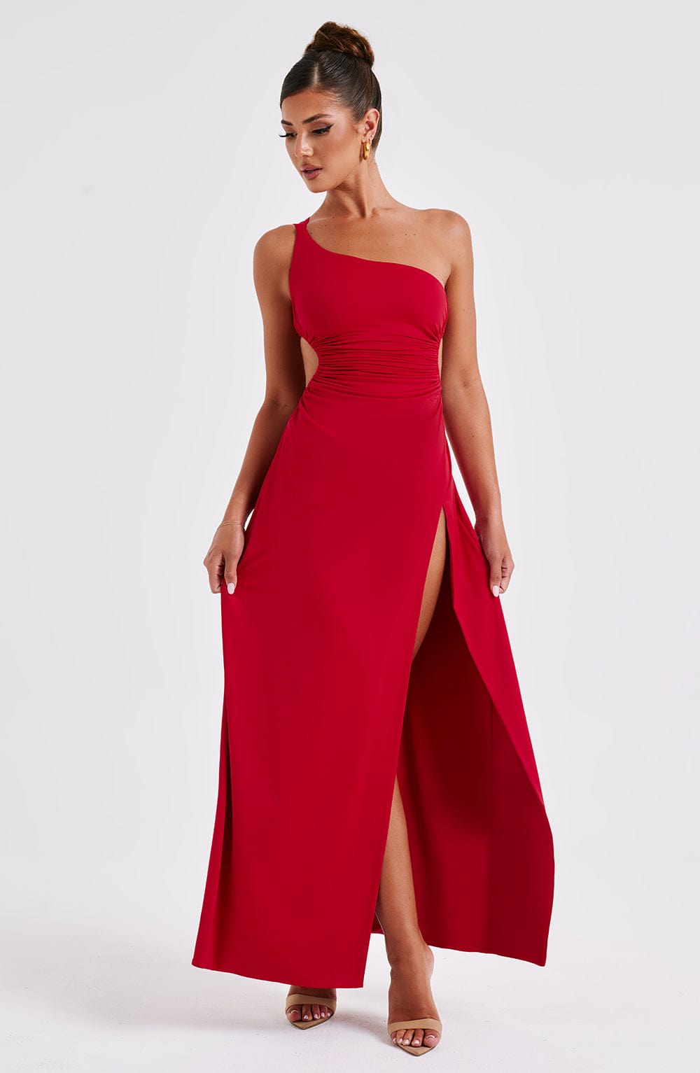 Alecia Maxi Haljina - Crvena