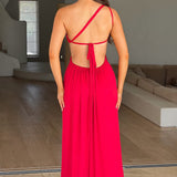 Maxi šaty Alecia - červené