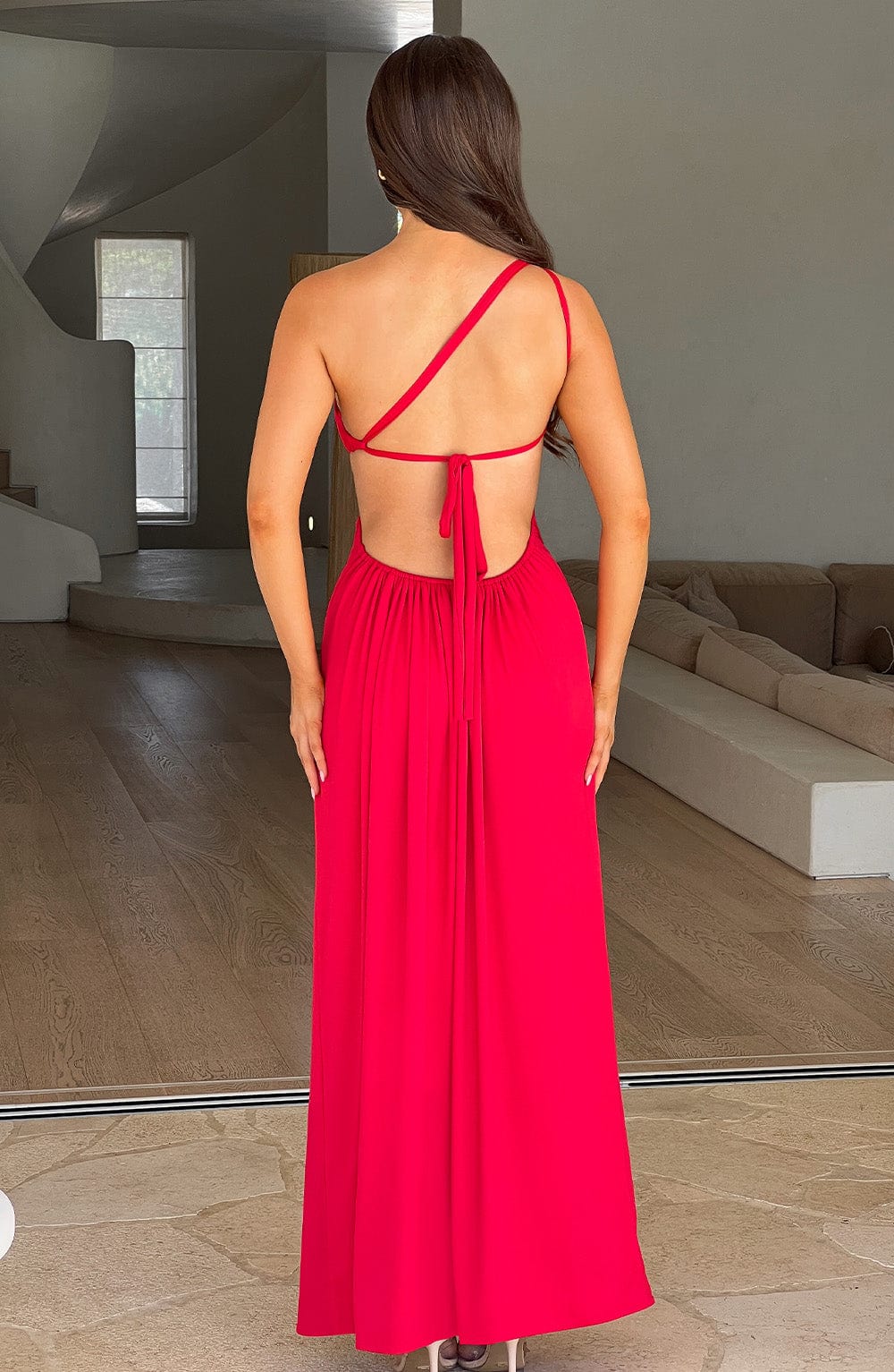 Alecia Maxi Haljina - Crvena