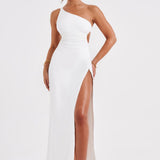 Maxi šaty Alecia - bílé