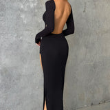 Aleena Maxi Haljina - Crna