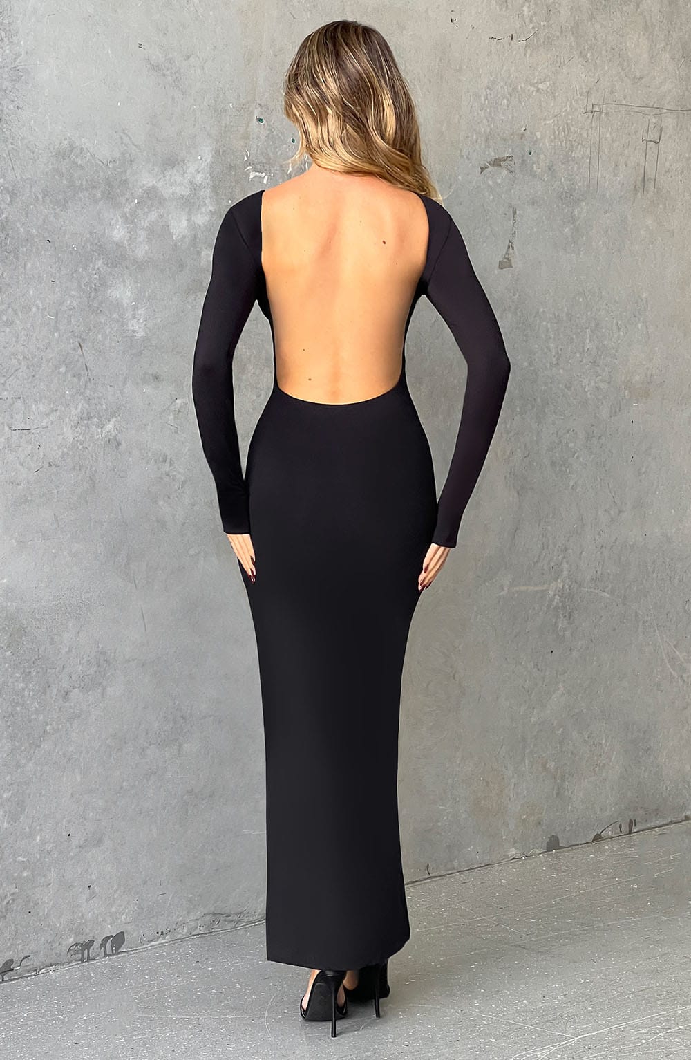 Aleena Maxi Haljina - Crna