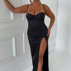 Alora Maxi Haljina - Crna