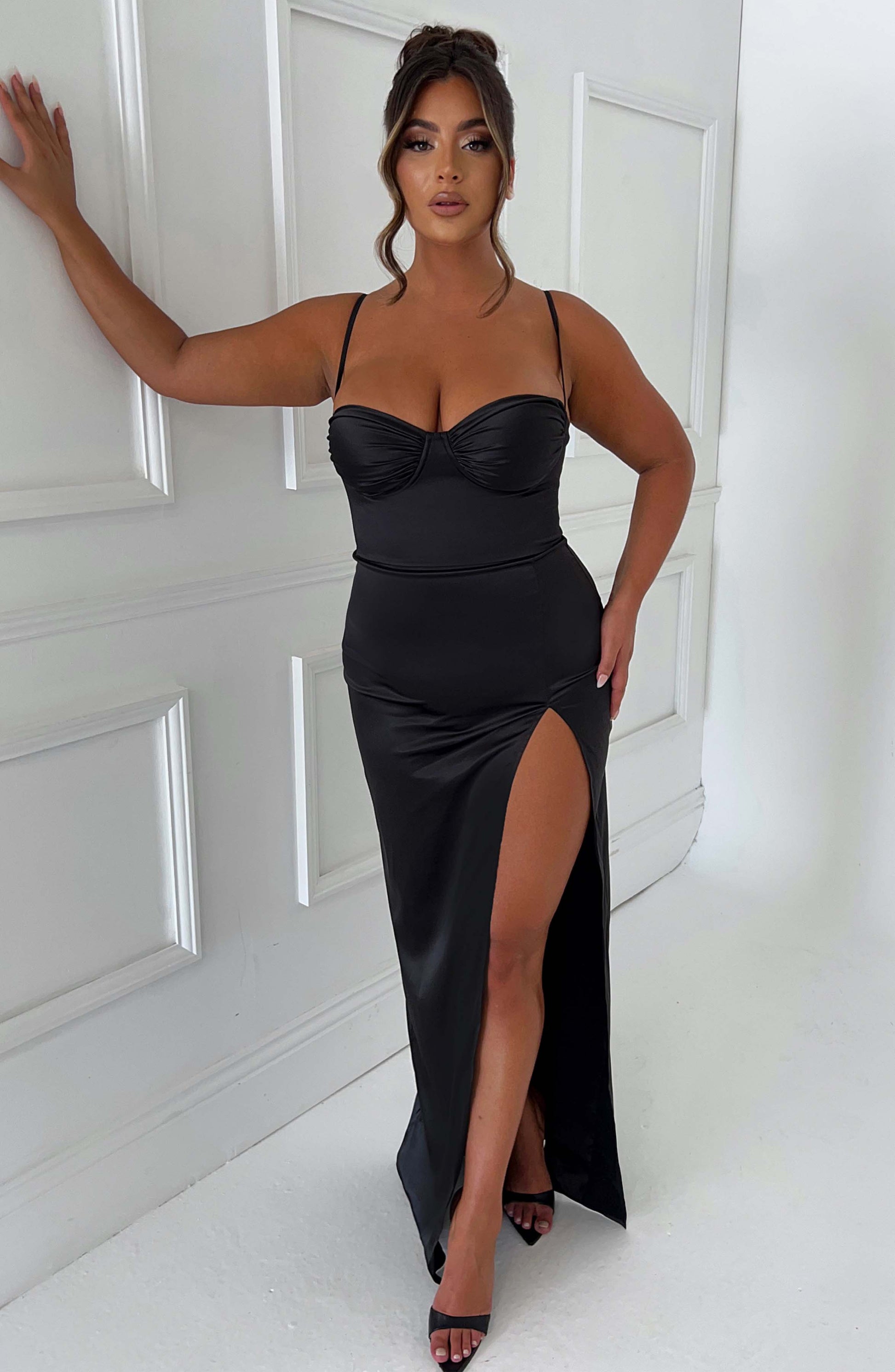 Alora Maxi Haljina - Crna