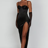 Maxi šaty Alora - černé