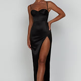 Maxi šaty Alora - černé