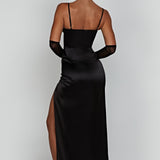 Maxi šaty Alora - černé