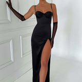 Maxi šaty Alora - černé