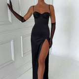 Maxi šaty Alora - černé