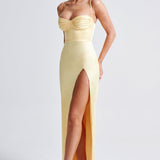 Alora Maxi Haljina - Limun