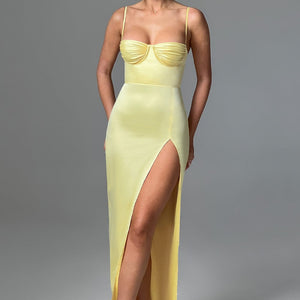 Alora Maxi Haljina - Limun