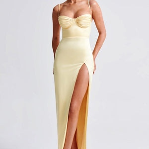 Alora Maxi Haljina - Limun