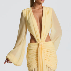Andrina Maxi Haljina - Limun