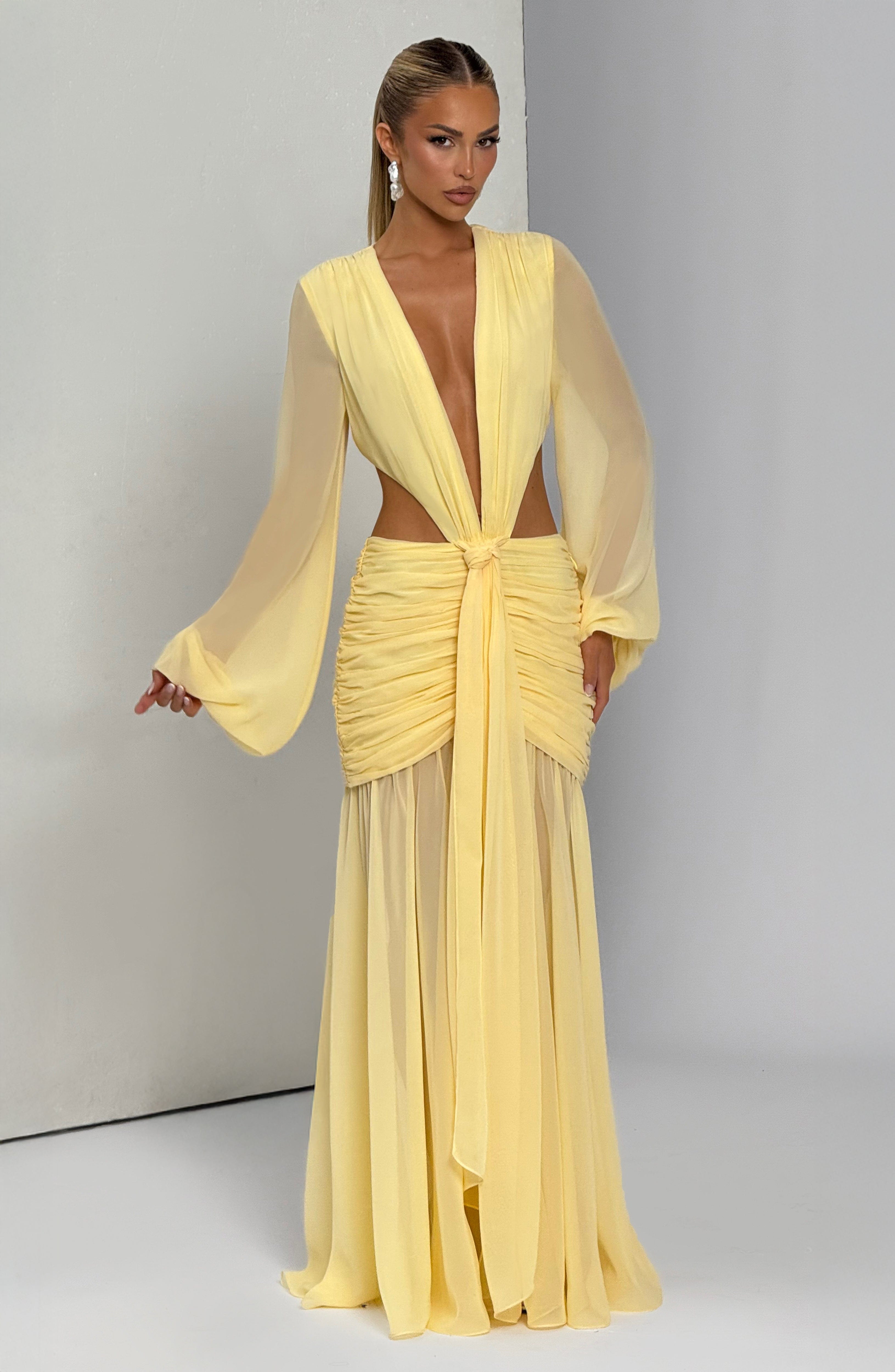 Andrina Maxi Haljina - Limun