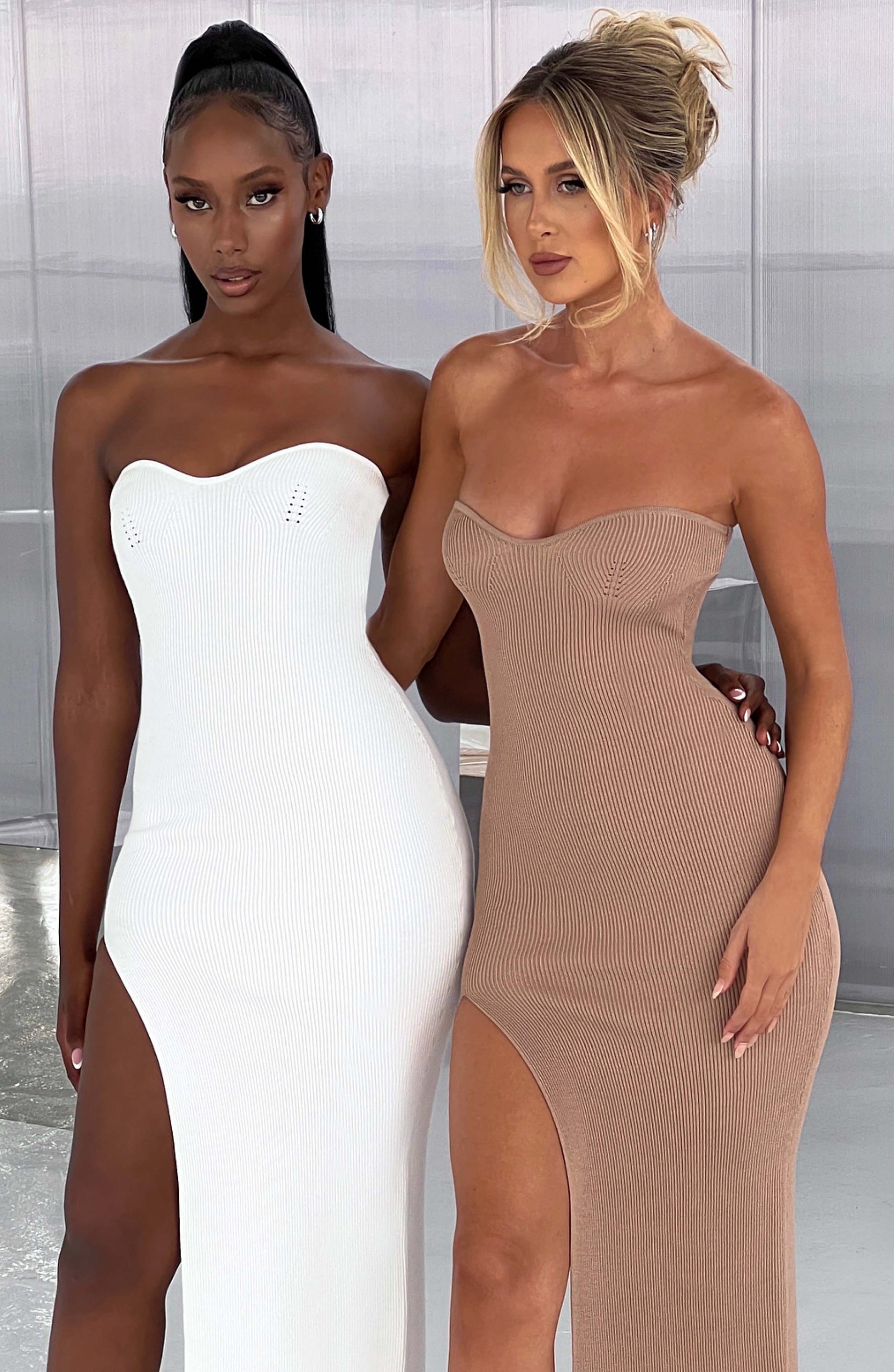 Angela Maxi Haljina - Mocha