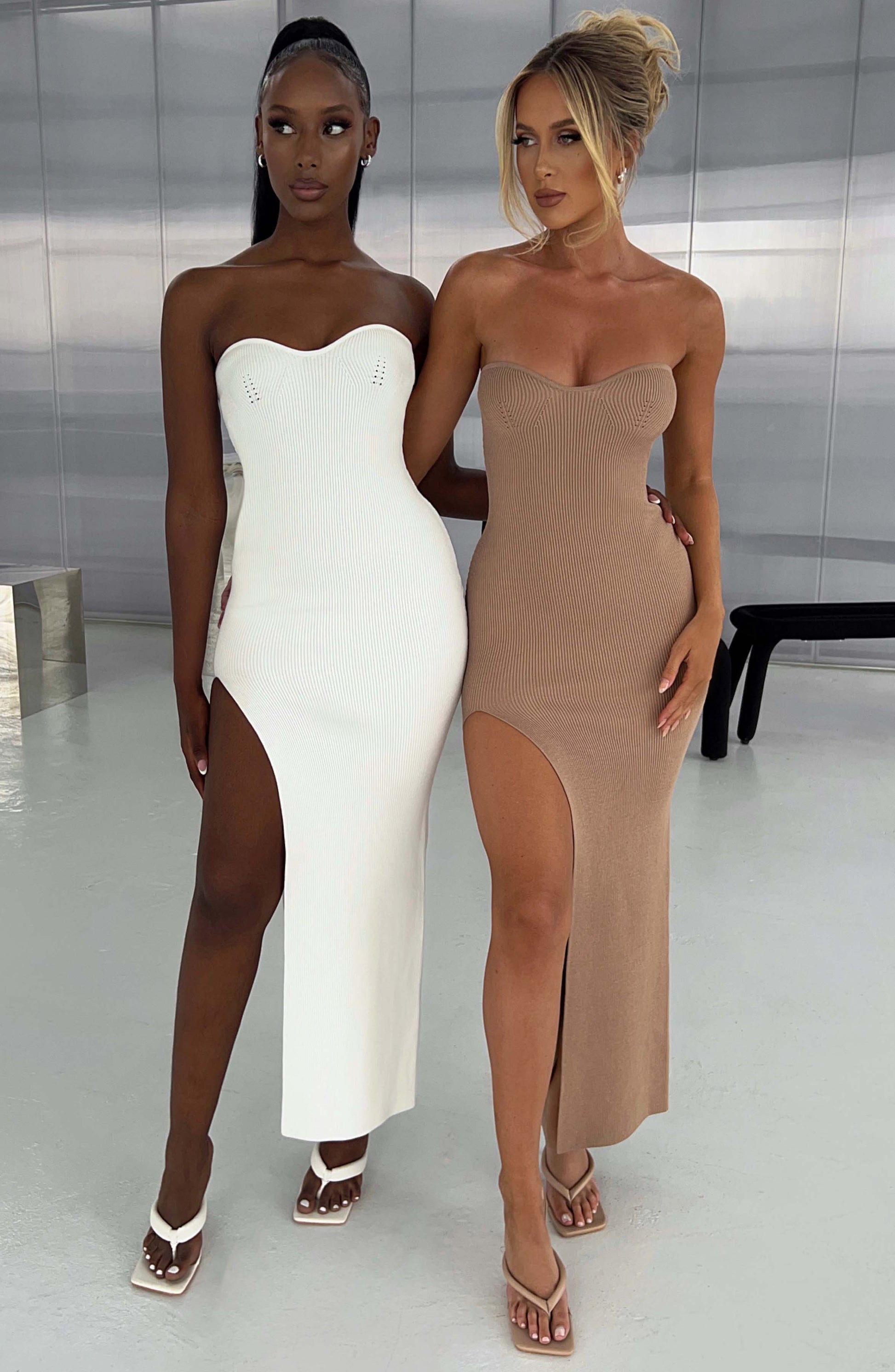 Angela Maxi Haljina - Mocha