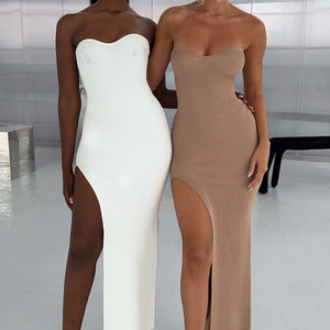 Angela Maxi Haljina - Mocha
