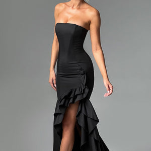Angelina Maxi Haljina - Crna