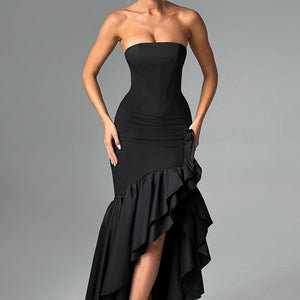 Angelina Maxi Haljina - Crna