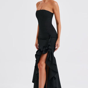 Angelina Maxi Haljina - Crna