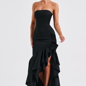 Angelina Maxi Haljina - Crna