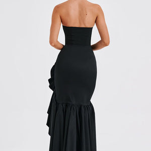 Angelina Maxi Haljina - Crna