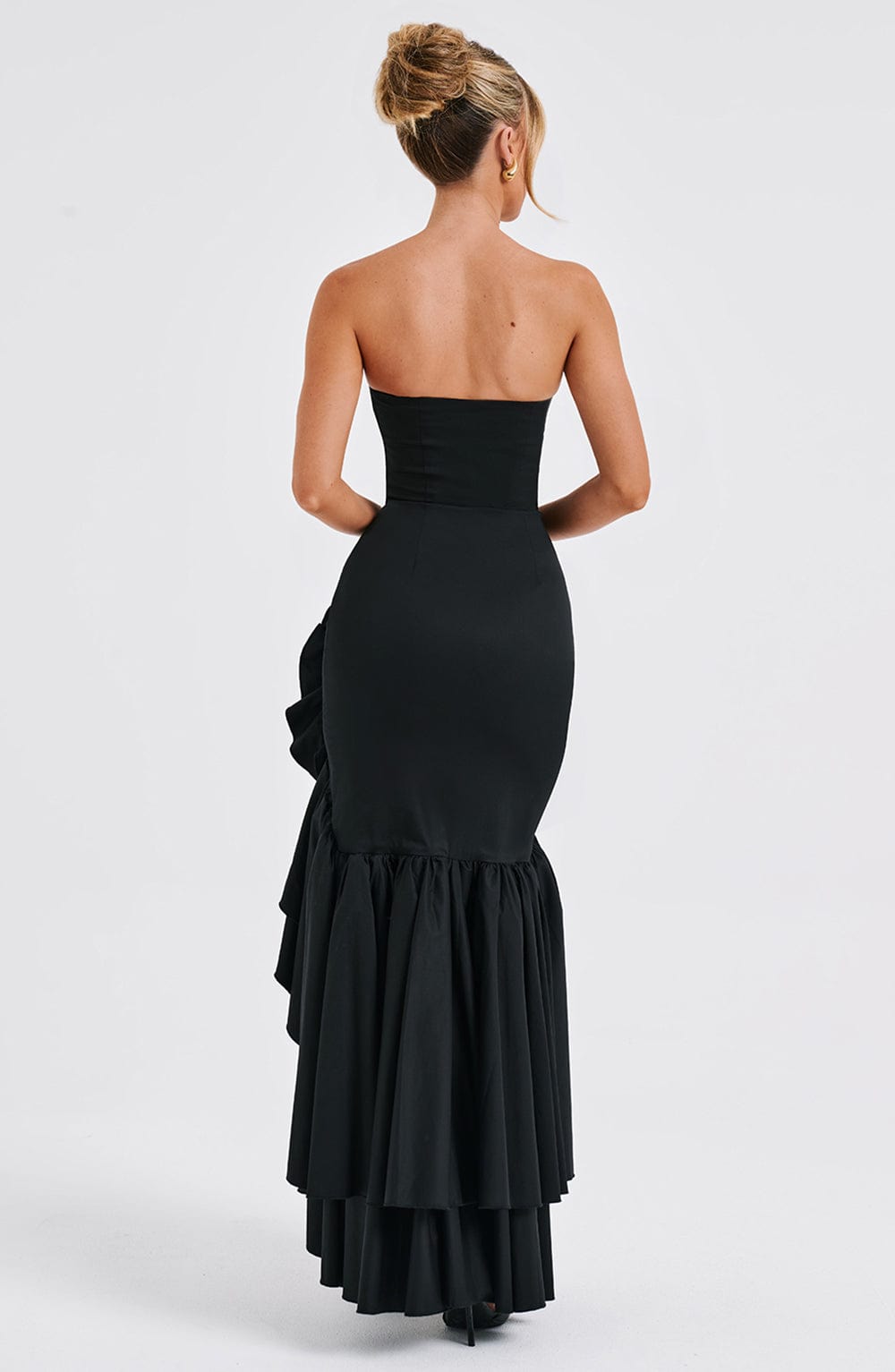 Angelina Maxi Haljina - Crna