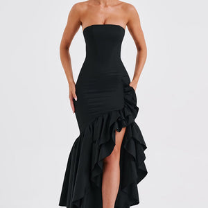 Angelina Maxi Haljina - Crna