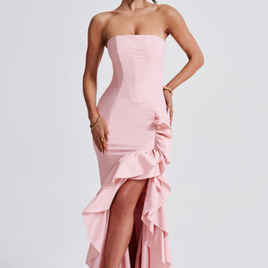 Angelina Maxi Haljina - Roza