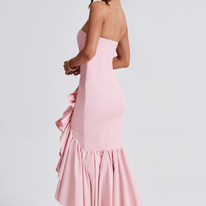 Angelina Maxi Haljina - Roza