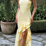 Angelina Maxi Haljina - Limun