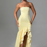 Angelina Maxi Haljina - Limun