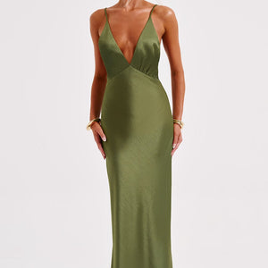 Anja Maxi Haljina - Khaki
