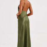 Anja Maxi Haljina - Khaki