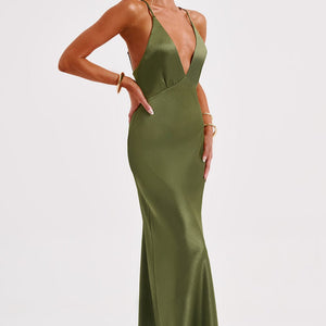 Anja Maxi Haljina - Khaki
