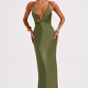 Anja Maxi Haljina - Khaki