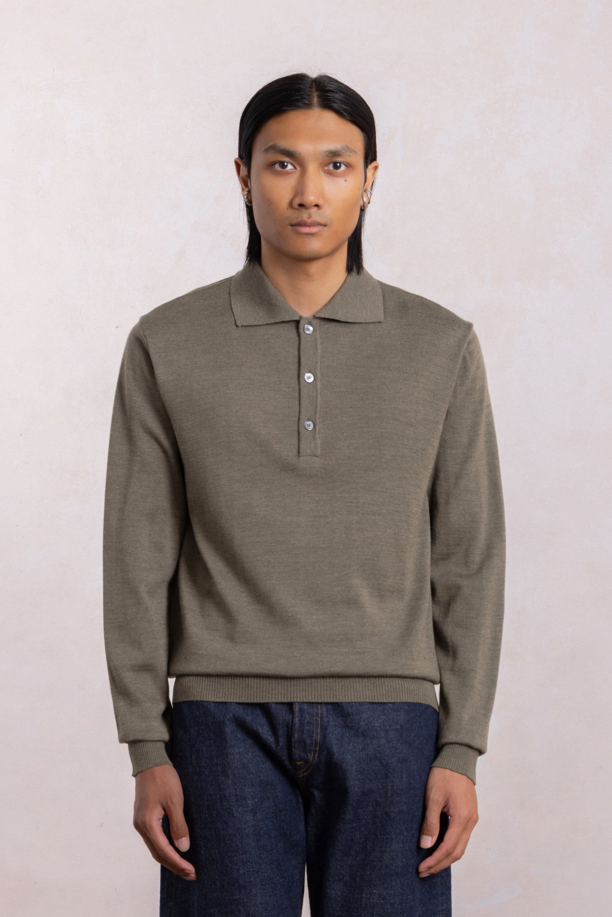 Maslinasta Polo Majica