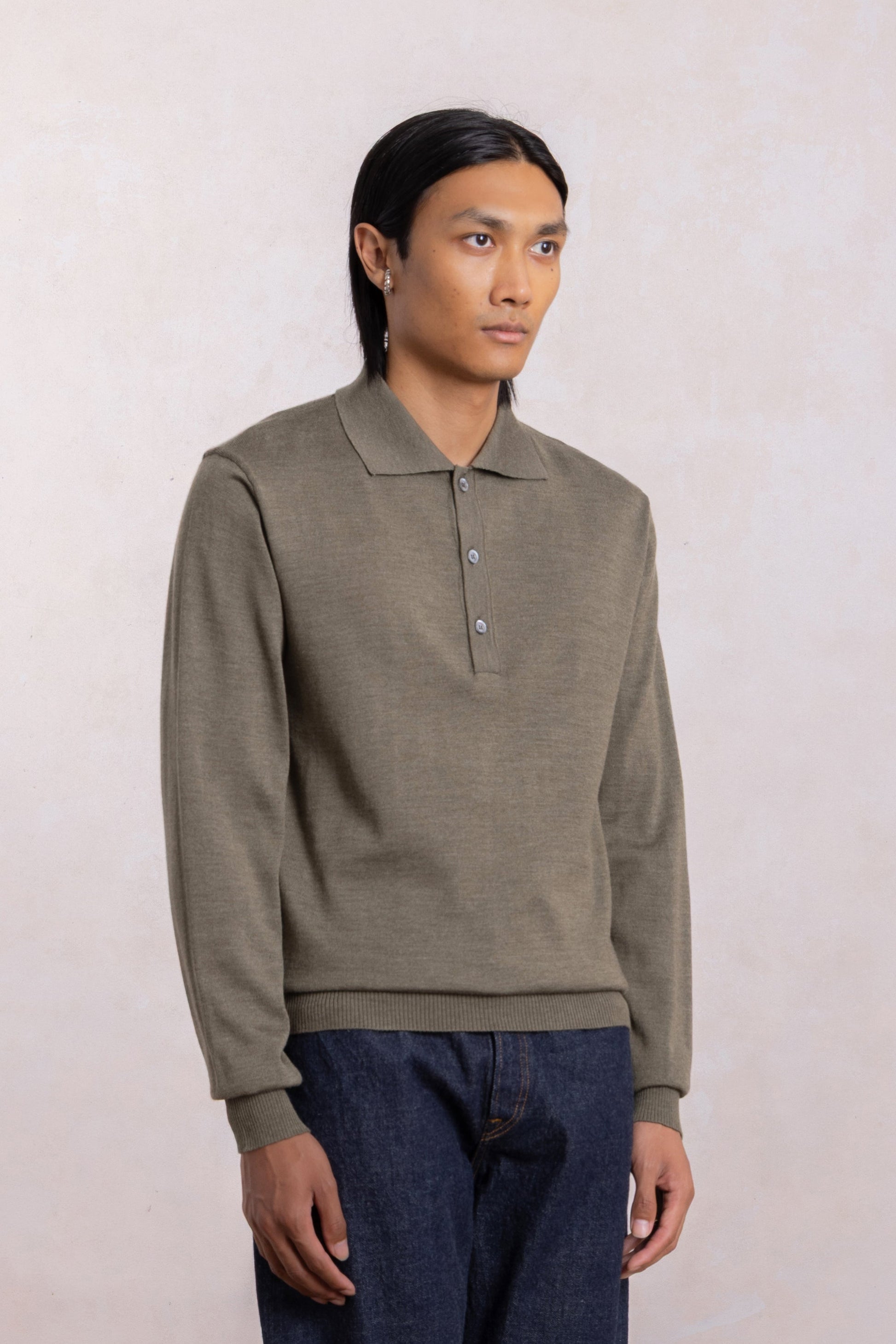 Maslinasta Polo Majica