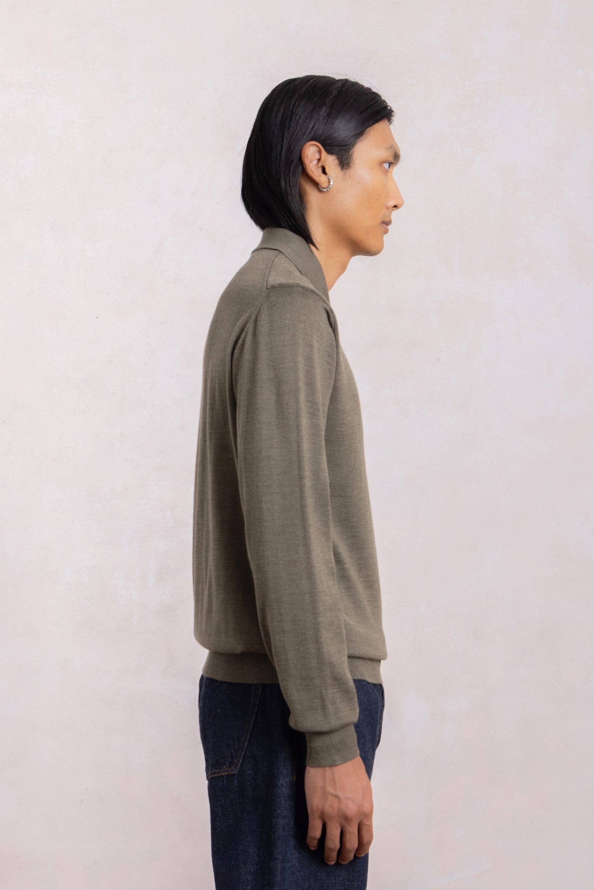 Maslinasta Polo Majica