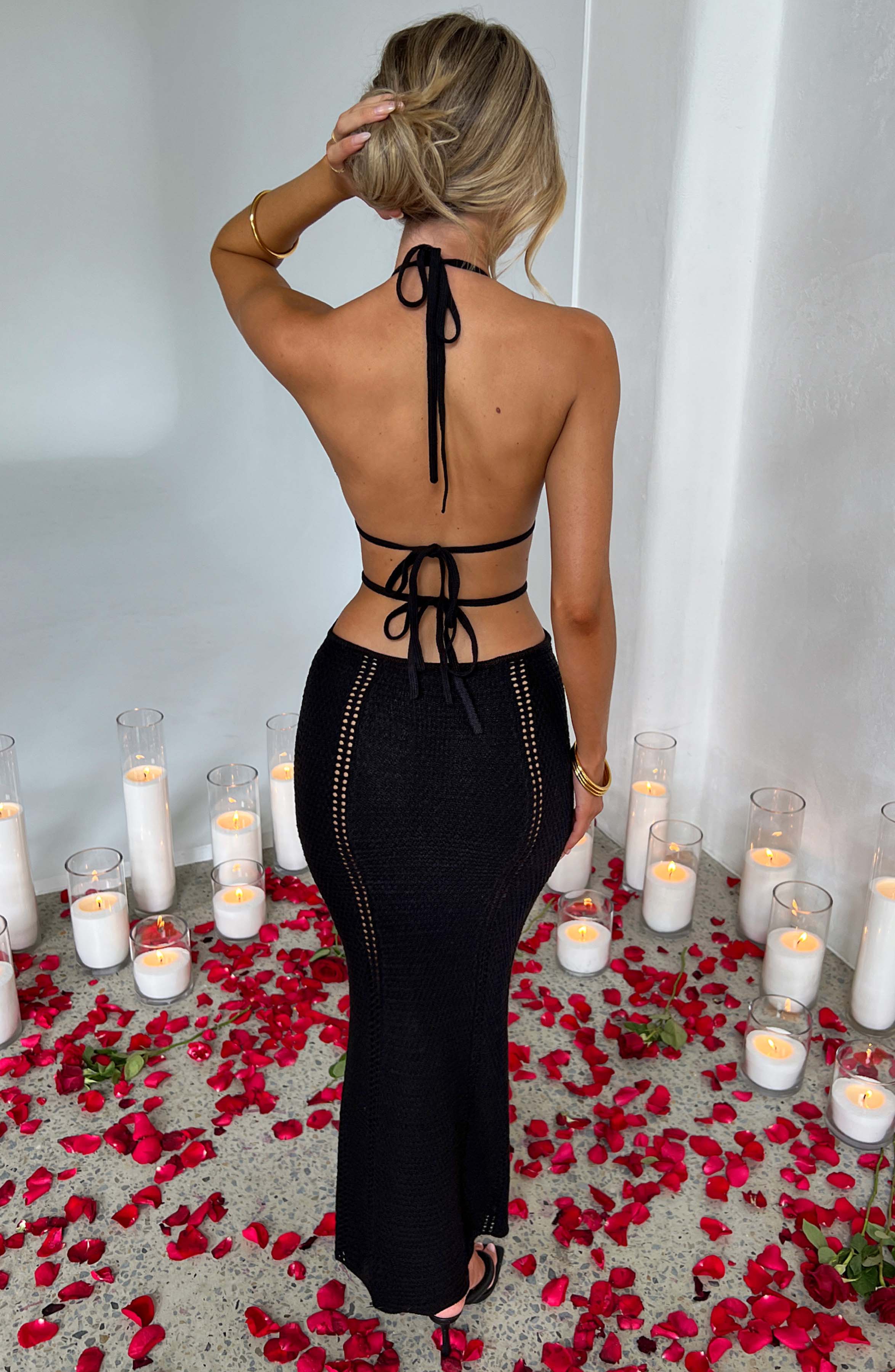Arabella Maxi Haljina - Crna