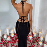 Arabella Maxi Haljina - Crna