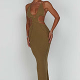 Arabella Maxi Haljina - Khaki