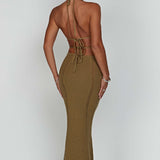 Arabella Maxi Haljina - Khaki