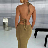 Arabella Maxi Haljina - Khaki